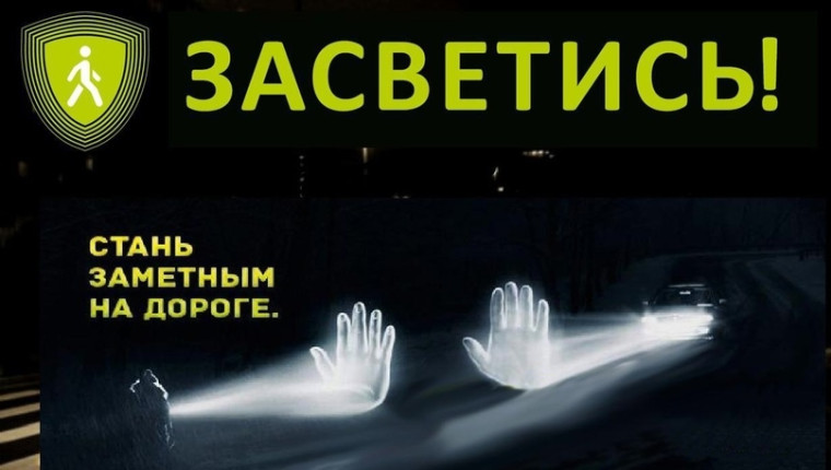 Всероссийская акция по дорожной безопасности «Засветись! Стань заметнее на дороге!».